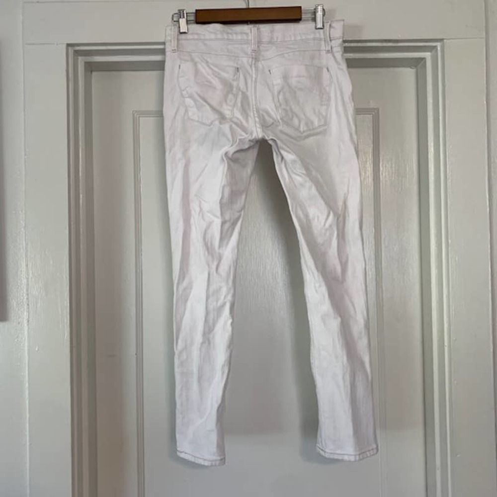 JAMES Jeans White Straight Leg Size 28 Neo Beau 99% Cotton - Picture 2 of 6